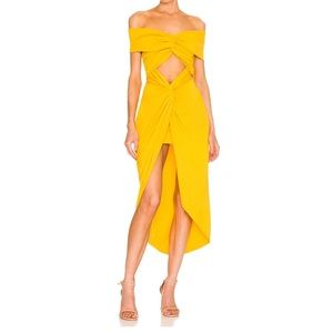 Yaura Chichi Dress in Yellow